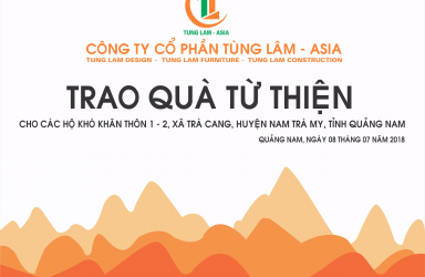 Phần quà yêu thương tại Xã Trà Cang, huyện Nam Trà My, tỉnh Quảng Nam