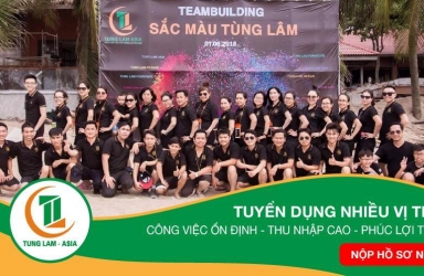 Tùng Lâm - Asia tuyển dụng/ Thiết kế/ Kinh doanh/ Kỹ thuật